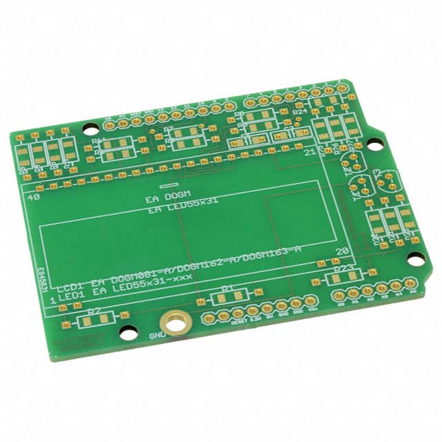 EA PCBARDDOG7036 ARDUINOSHIELD / PCB 7036