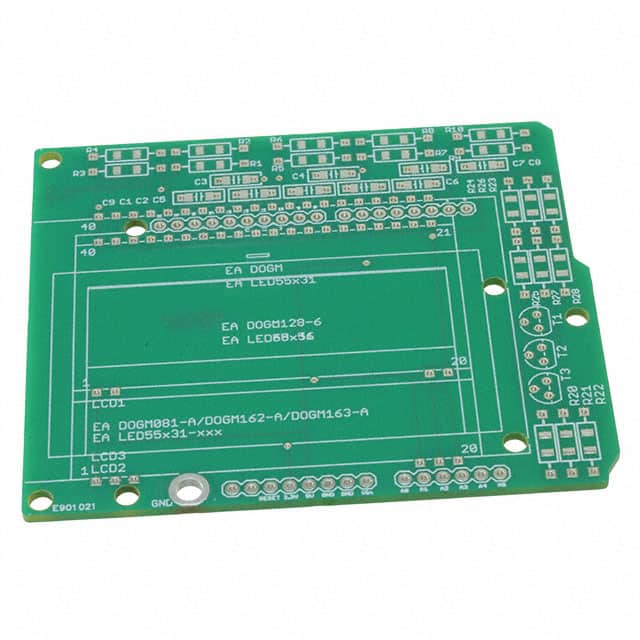 EA PCBARDDOG7565 ARDUINOSHIELD / PCB 7565
