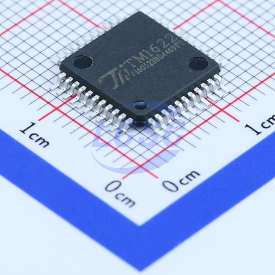 TM1622 The TM1622 is a display driver manufactured by TM. It features RoHS3 compliance and an MSL rating of 1.