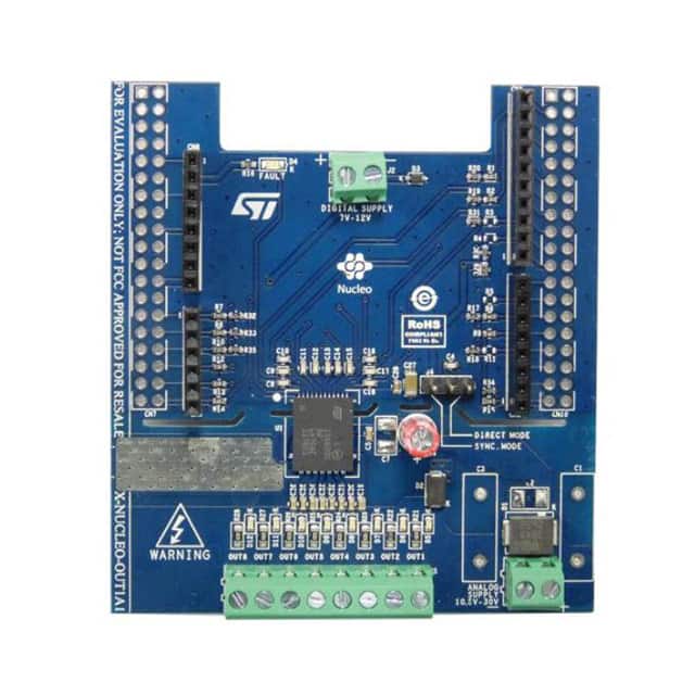 X-NUCLEO-OUT01A1 NUCLEO BOARD ISO8200BQ DRIVER