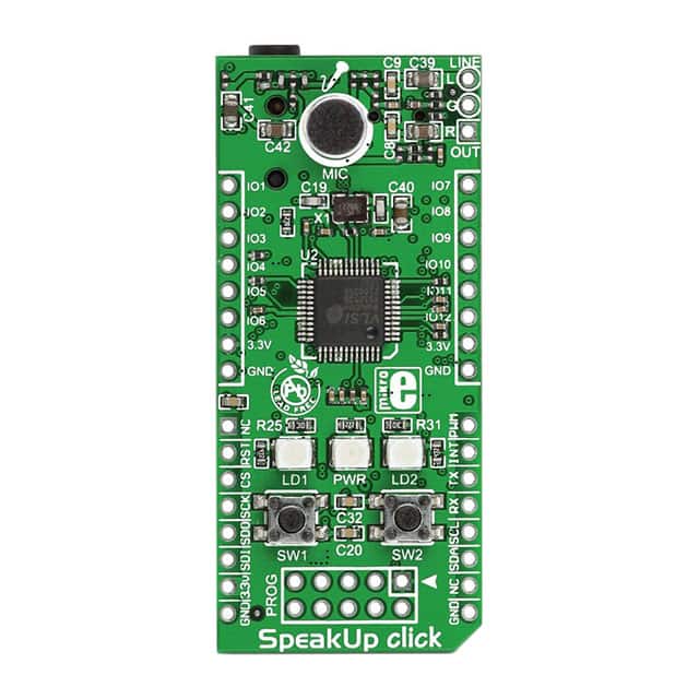 MIKROE-1534 SPEAKUP SPEECH RECOGNITION BOARD