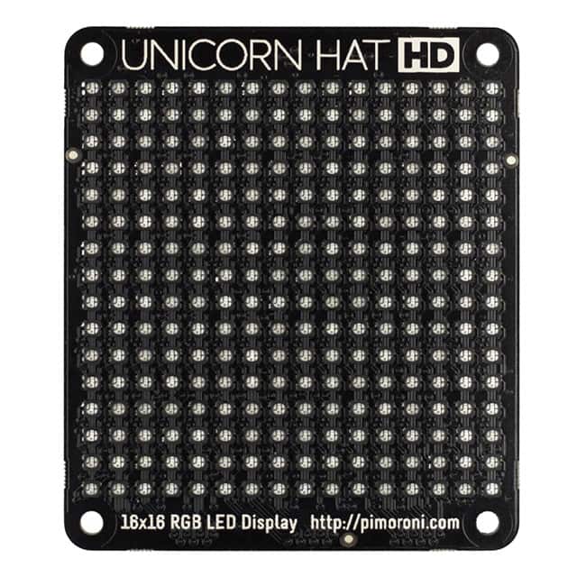 PIM273 UNICORN HAT HD 16X16 RGB LED