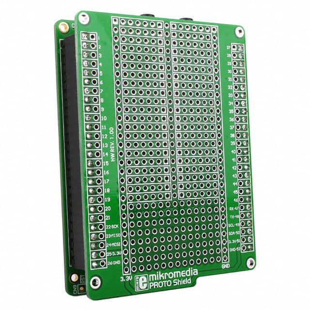 MIKROE-767 BOARD MIKROMEDIA PROTO SHIELD