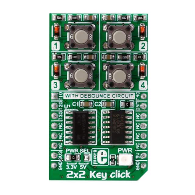 MIKROE-2152 2X2 KEY CLICK