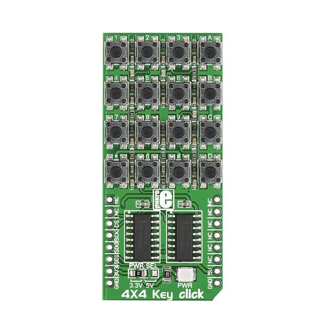 MIKROE-1889 DEV BOARD 4X4 KEY CLICK