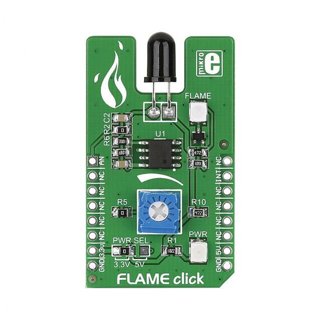 MIKROE-1820 DEV BOARD FLAME CLICK