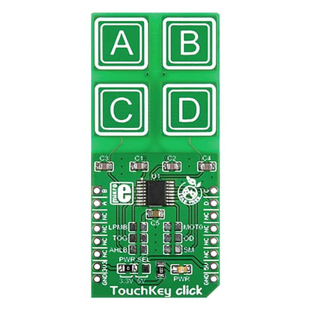 MIKROE-1906 BOARD TOUCHKEY CLICK