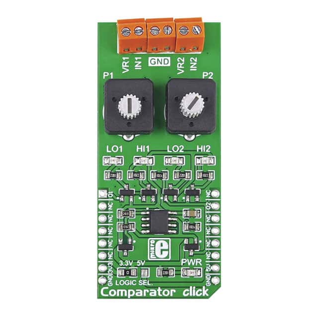 MIKROE-1915 BOARD DUAL COMPARATOR CLICK