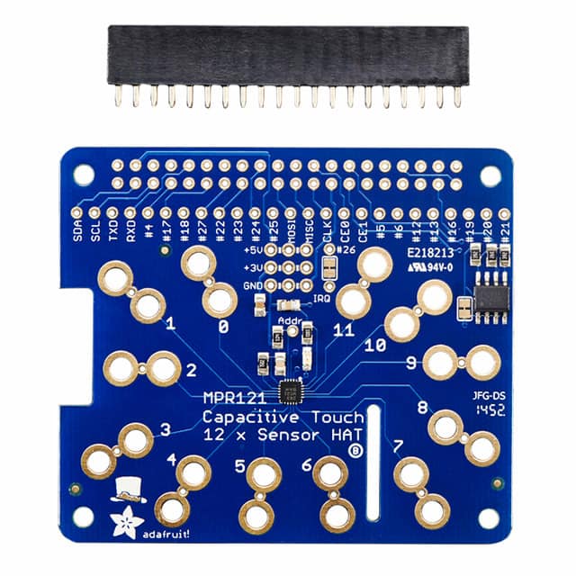 2340 ADDON TOUCH HAT CAP RASPBERRY PI