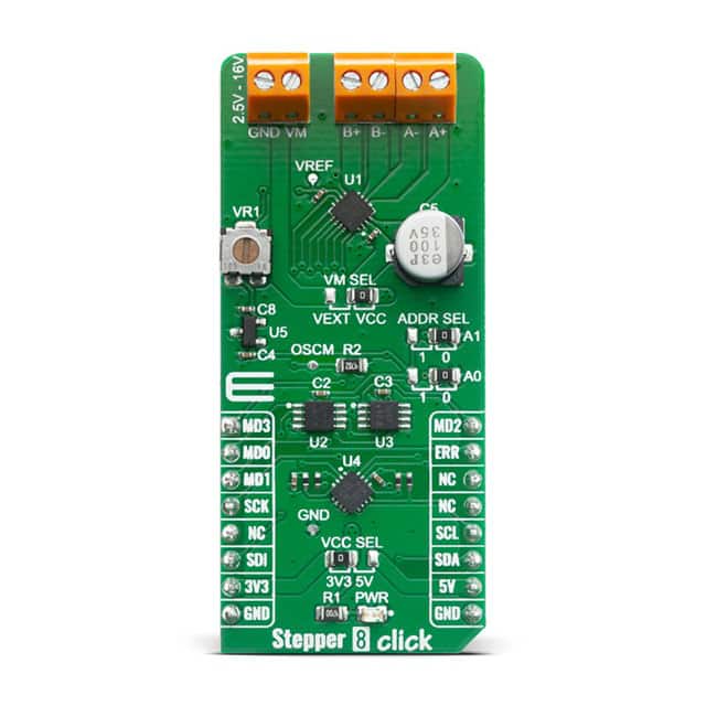MIKROE-4157 STEPPER 8 CLICK TC78H670FTG