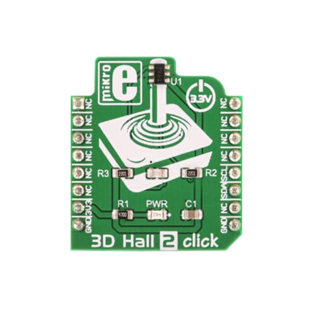 MIKROE-3190 3D HALL 2 CLICK