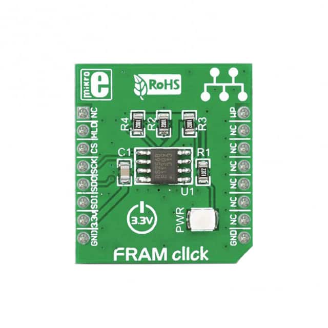 MIKROE-1486 BOARD FRAM CLICK STORAGE