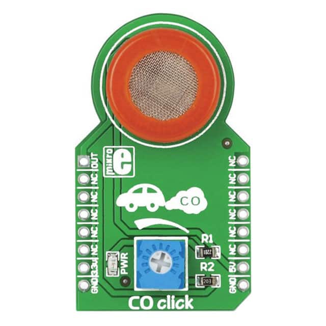 MIKROE-1626 BOARD CO CARBON MONOXIDE CLICK