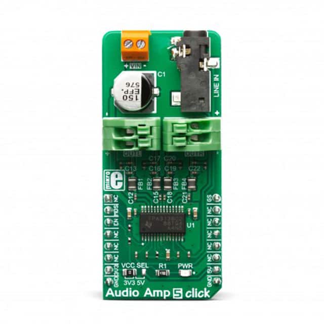 MIKROE-3401 AUDIOAMP 5 CLICK