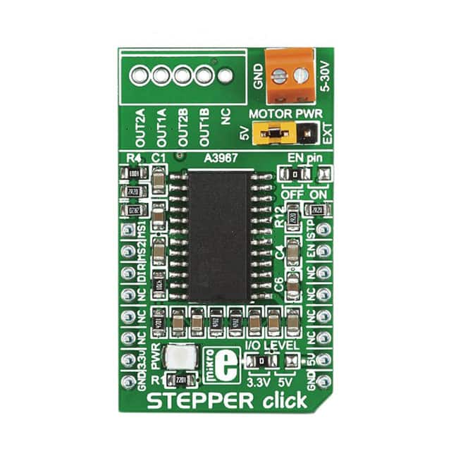 MIKROE-1528 DEV BOARD STEPPER