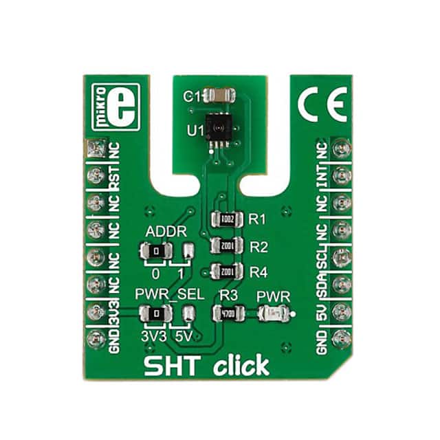 MIKROE-2101 SHT CLICK HUMIDITY/TEMP SENSOR