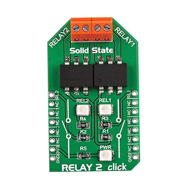 MIKROE-1899 BOARD RELAY 2 CLICK