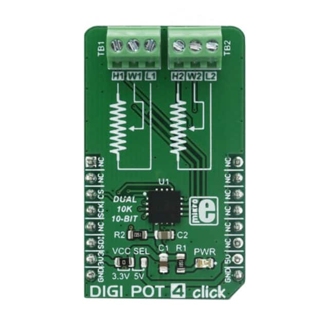 MIKROE-2873 DIGI POT 4 CLICK