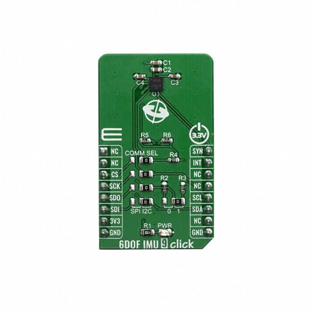 MIKROE-3827 6DOF IMU 9 CLICK