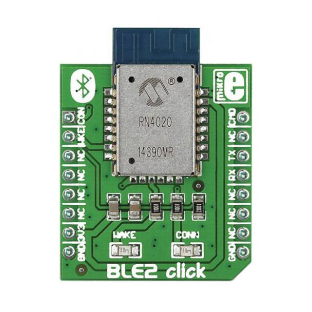 MIKROE-1715 RF TXRX MOD BLUETOOTH TRACE ANT