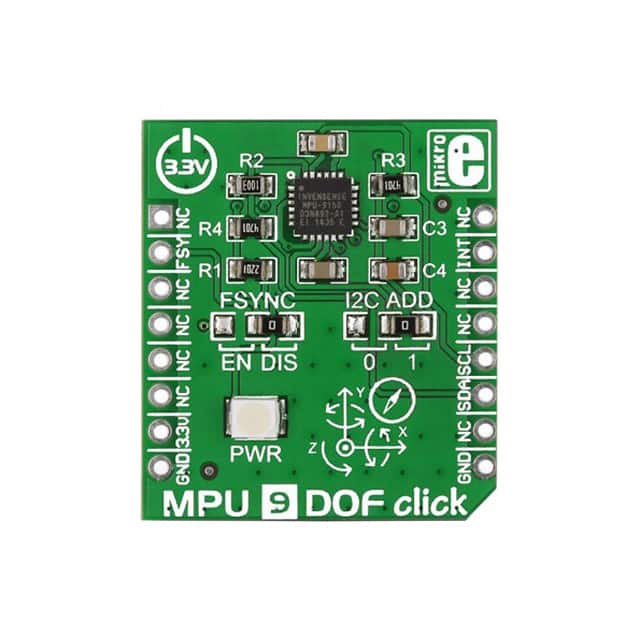 MIKROE-1719 MPU 9DOF CLICK