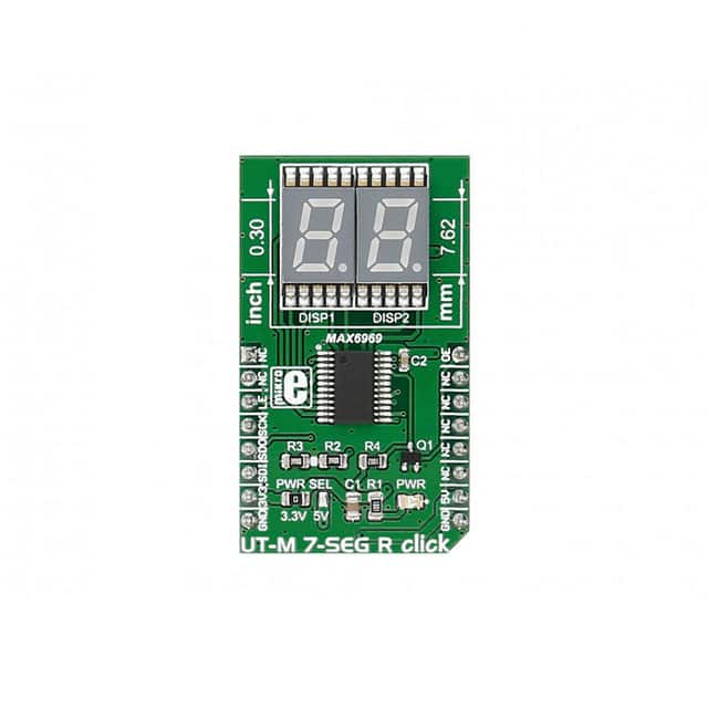 MIKROE-2746 UT-M 7-SEG R CLICK