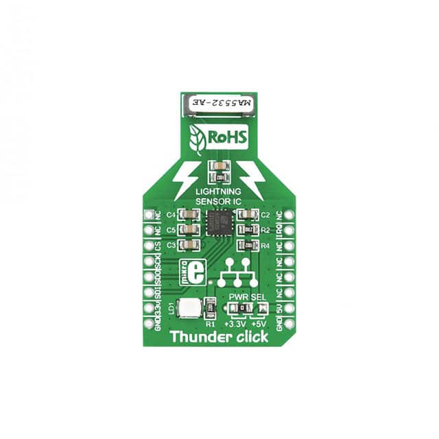 MIKROE-1444 BOARD THUNDER CLICK