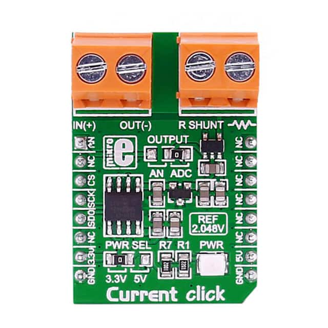 MIKROE-1396 BOARD ADD-ON CURRENT CLICK