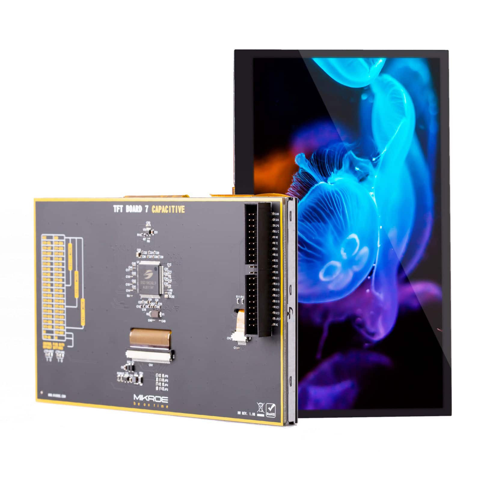 MIKROE-3510 TFT BOARD 7 CAPACITIVE
