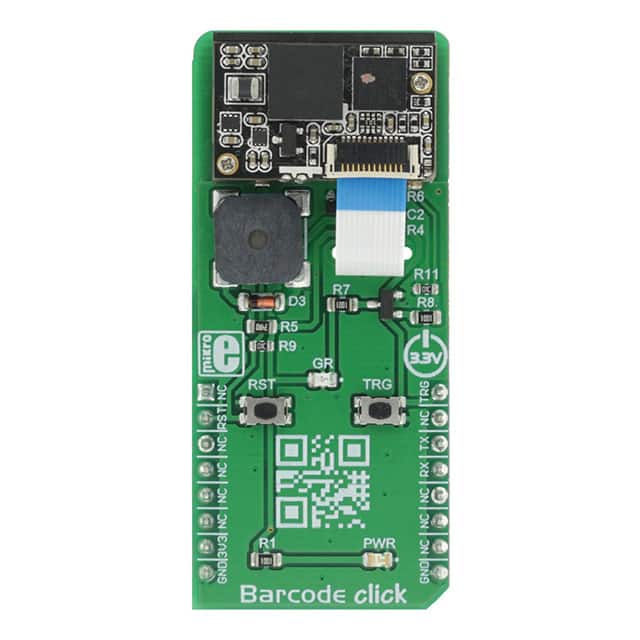 MIKROE-2913 BARCODE CLICK BOARD