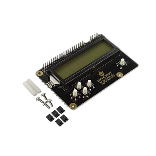 DFR0514 I2C 16X2 RGB LCD + KEYPAD HAT
