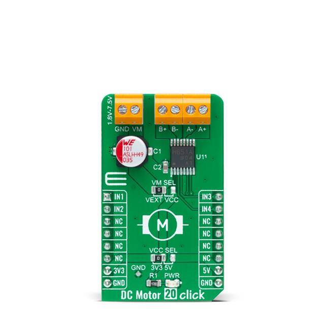 MIKROE-4884 DC MOTOR 20 CLICK