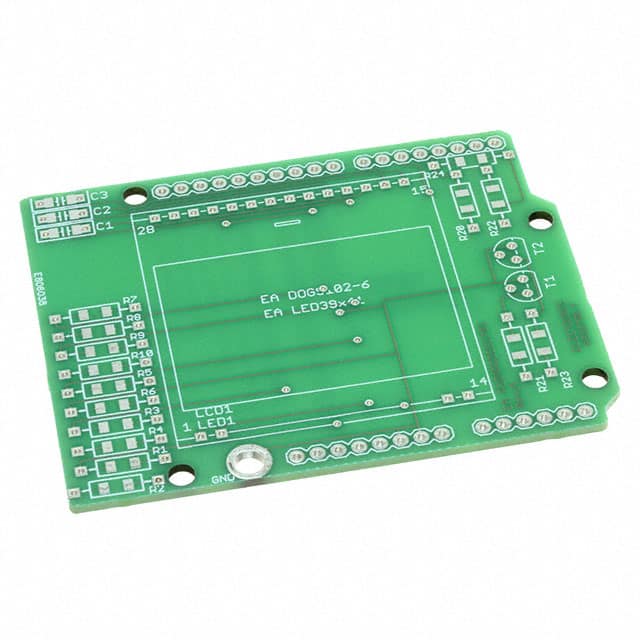 EA PCBARDDOG1701 ARDUINOSHIELD / PCB 1701