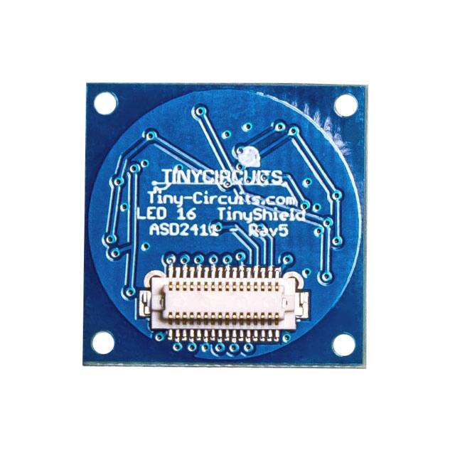 ASD2411-R-LA TINYSHIELD16EDGELEDS- AMBER