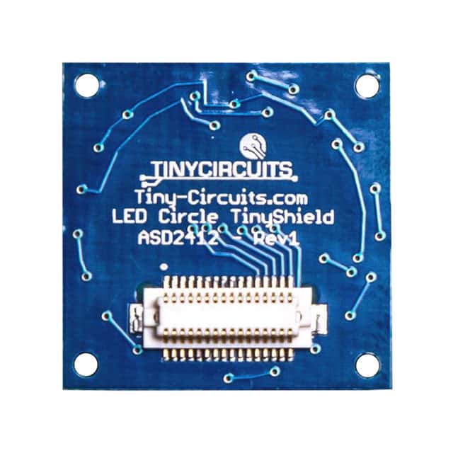 ASD2412-R-LR TINYSHIELDCIRCLEEDGELEDS RED
