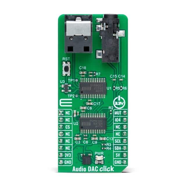 MIKROE-5587 AUDIO DAC CLICK