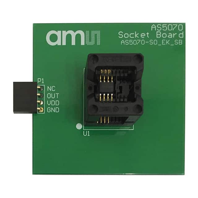 AS5070X-SO_EK_SB AS5070X SOCKET BOARD