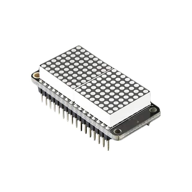 3153 0.8" 8X16 LED MATRIX YELLOW
