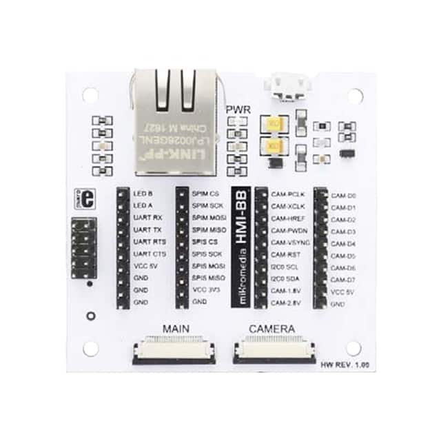 MIKROE-2300 MIKROMEDIA HMI BREAKOUT BOARD