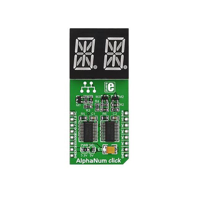 MIKROE-1851 ALPHANUM G CLICK 14SEGMENT DSPLY