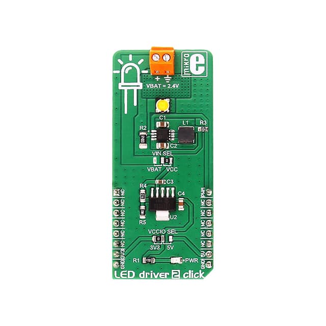 MIKROE-2807 LED DRIVER 2 CLICK