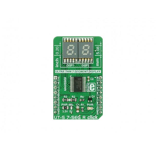 MIKROE-2840 UT-S 7-SEG R CLICK