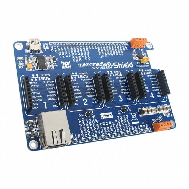 MIKROE-1417 MIKROMEDIA PLUS STM32 SHIELD