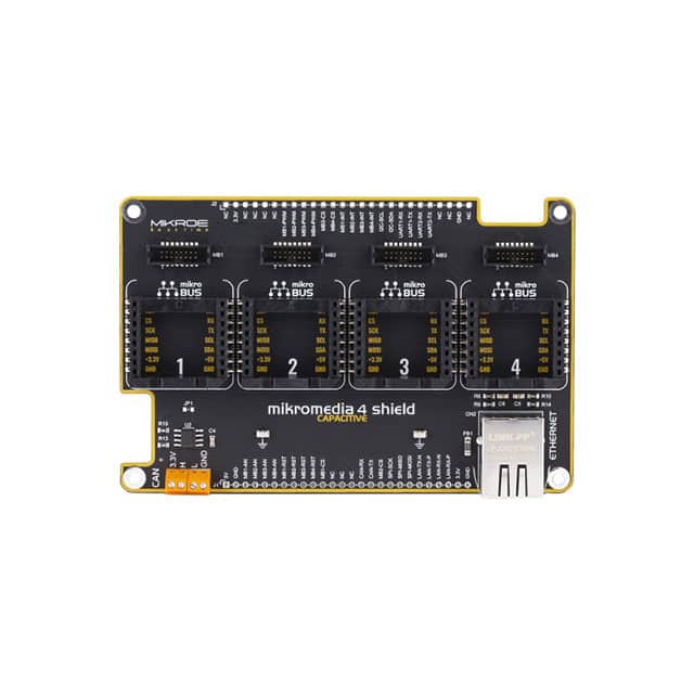 MIKROE-3631 MIKROMEDIA 4 CAPACITIVE SHIELD