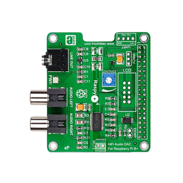 MIKROE-1767 DEV BOARD RASPYPLAY4