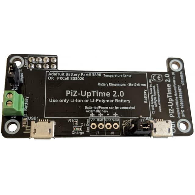 PIZ-UPTIME 2.0 UPS FOR RASPBERRY PI ZERO