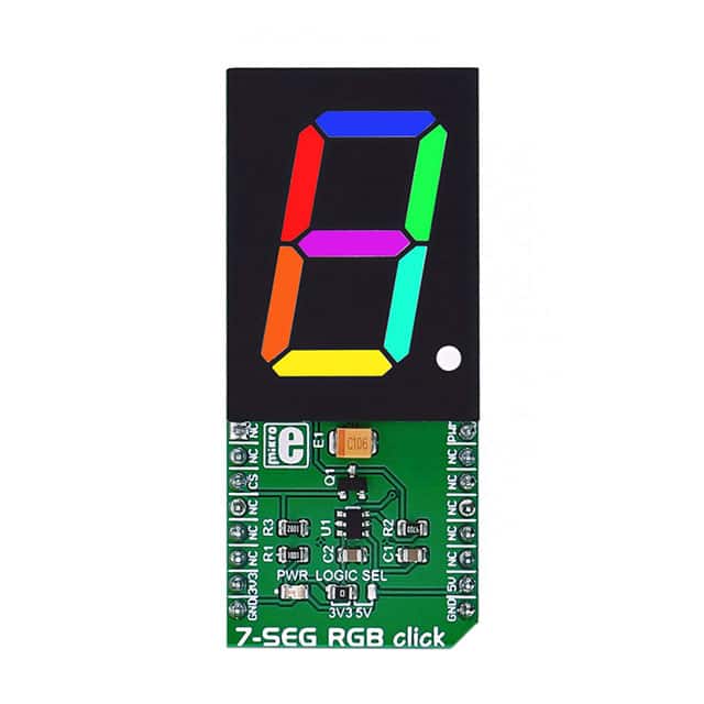 MIKROE-2734 7-SEG RGB CLICK