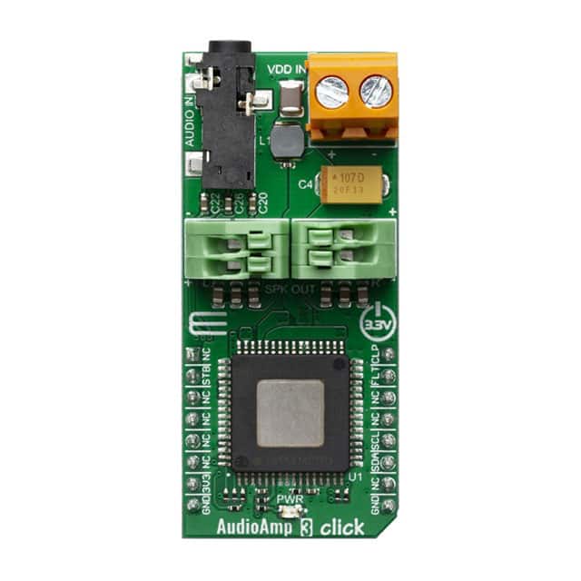 MIKROE-3901 AUDIOAMP 3 CLICK