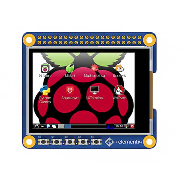 4DPI-24-HAT 2.4", 320X240 PIXEL HAT PRIMARY