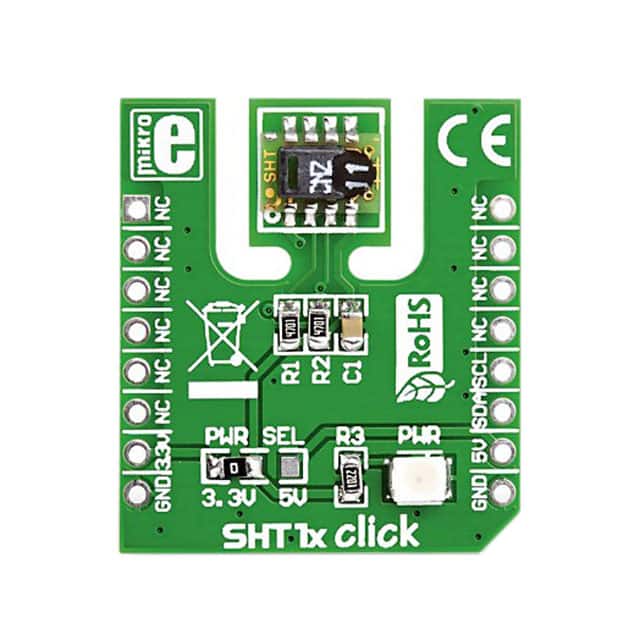 MIKROE-949 BOARD ACCY SHT11 CLICK MIKROBUS
